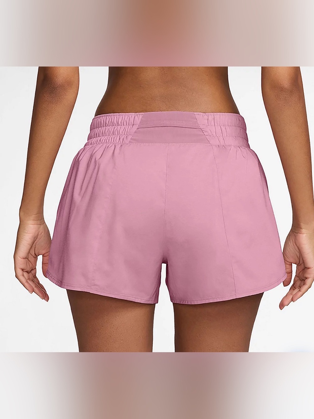 Nike Women’s Pink Training Shorts - Picture 2 of 5